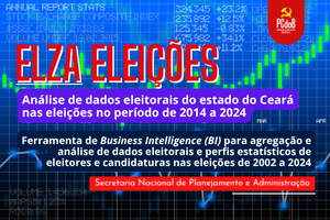 Análise de dados eleitorais do estado do Ceará nas eleições no período de 2014 a 2024